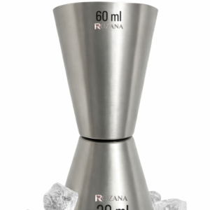 Stainless Steel Peg Measure 30ml 60ml Jigger | Bar Cocktail Measure for Whiskey, Vodka, Rum | Alcohol Measuring Cup | Bar Accessories for Home Bartending