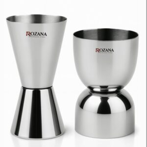Peg Measure Combo Pack – 30ml & 60ml Round Jigger | Dual-Sided Measuring Cup for Cocktails, Mocktails, Coffee & Daily Kitchen Use